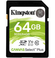 TARJETA KINGSTON SD 64GB...