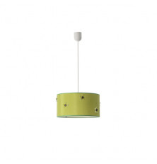 Colgante Boton Verde 1xe27...