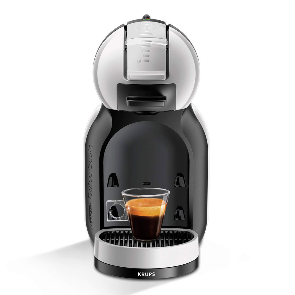 automática Máquina para café expreso y otras bebidas gris/negro Krups Nescafé Dolce Gusto Mini Me KP123BK 