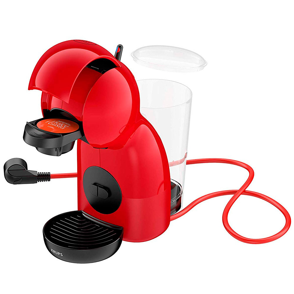 Cafetera KRUPS KP1A05 Nescafé Dolce Gusto Piccolo XS Roja, Manual